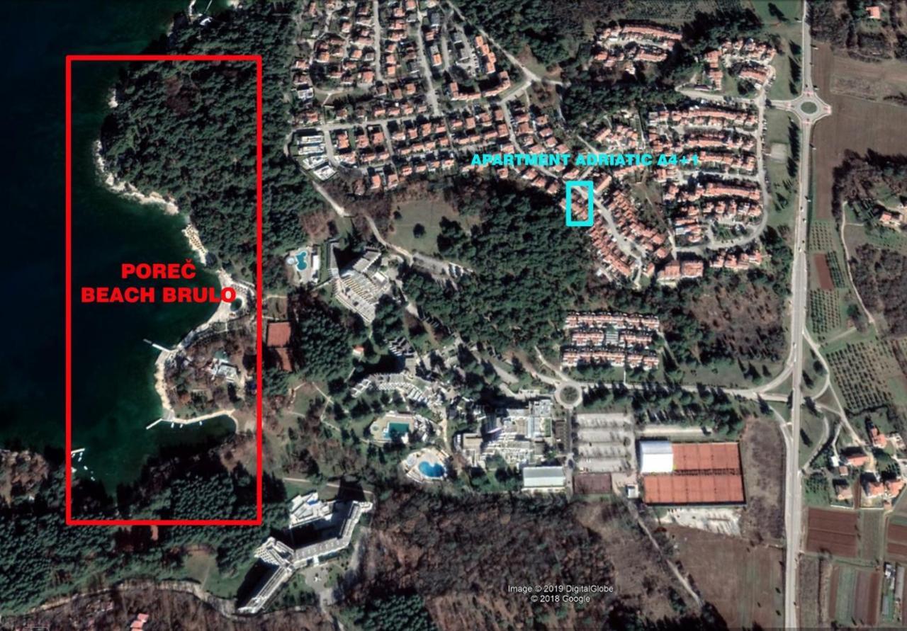 Apartments Porec Beach Area Simo Exterior foto
